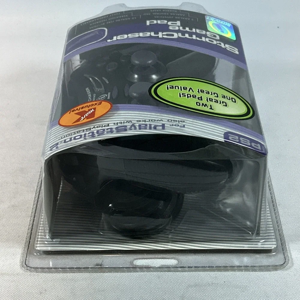Vintage Interact Storm Chaser Wired Game Pad Controller Sony Playstation PS2 NOS